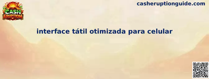 Interfaz táctil optimizada